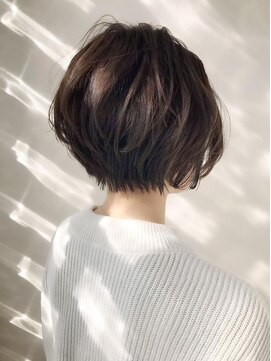 ヘアーアンドスパ フェリーチェ ミチ 野田屋町店(HAIR&SPA felice MICHI) ふんわり丸みショート