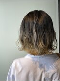 Aimee町田　グラデーション × ホワイトベージュ
