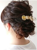 お呼ばれヘアアレンジ*