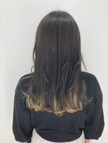 シエル 立川店(CIEL)&nbsp;【CIEL 佐藤】インナーカラー　イエロー