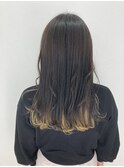 【CIEL 佐藤】インナーカラー イエロー