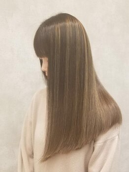 エイ ヘア デザイン 須賀川店(AYE Hair Design)の写真/大人女性のためのヘアケア◇人気の髪質改善☆各種話題の商材を取扱い◎ダメージやパサつきもうるツヤに♪