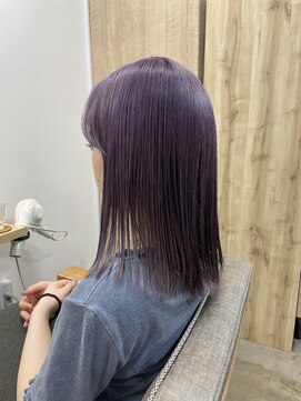 イェッカ(YECCA) 色落ちも可愛いパープル