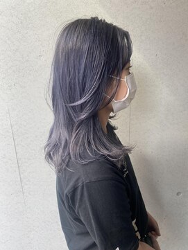 リールヘアー 香椎店(rire hair) ブルーバイオレット!