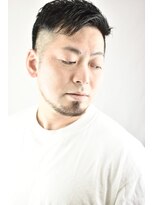 レ ギャルソン 仙台店(Les Garcons)&nbsp;ビジネス対応フェードカットアップバングバーバースタイル