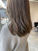 ピボット 北千住(PIVOT)&nbsp;ロングハイライト／柔らかベージュ