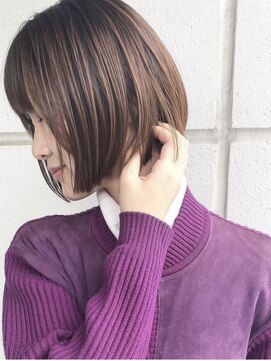 フォンズ(FONS) まとまる丸みボブ ミニボブ 内巻きボブ韓国ボブ 20代30代40代