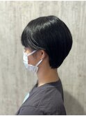 【tetote門戸厄神店スタイル】さわやか☆黒髪ショート