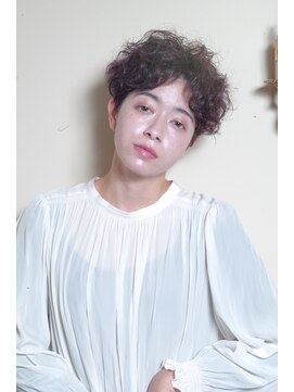 クシュ 所沢西口プロぺ通り(kusyu... ) カール×セミディ×シアーカラー×姫カット×ダークアッシュ
