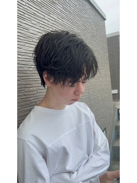 ミオ(Mio) 滋賀、南草津、メンズ美容室、波巻きツイストスパイラルパーマ