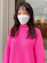 エレッタプロデュースドバイアリュール(Eletta Produced by ALLURE)&nbsp;ロングウェーブパーマスタイル