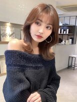 アリュウル 表参道 青山(Allure)&nbsp;小顔に見えるくびれヘア　レイヤーカット　透明感カラー　KAKO