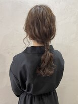 インビテーション 名古屋(invitation)&nbsp;ラフなスタイルが今っぽい、ヘアセット