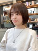 Lond表参道【伊杏】王道美人ボブ 小顔フェイスレイヤー