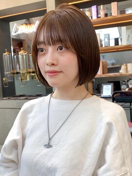 ロンド 表参道店(Lond) Lond表参道【伊杏】王道美人ボブ 小顔フェイスレイヤー