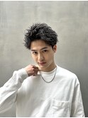 大流行！！スパイキーショート×ランダムパーマ