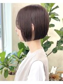 あごラインミニボブ