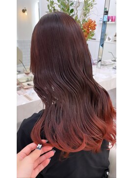 アオ 甲府本店(AO) AO hair  エンドカラー