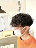 ニュアンスパーマ/スペインカール/スパイキーショート/守谷