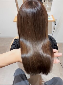 リノ(Lino)の写真/【ミルボンAujua認定サロン】今まで満足できなかった方必見◎触れてわかる！違いを体感してみてください♪