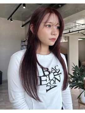 プリュム(Plume.) レッドブラウン