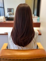マーリャヘアー(mallia hair)&nbsp;レイヤースタイルレイヤーカットロングレイヤー小顔スタイル