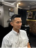 ミドルフェードアップバング