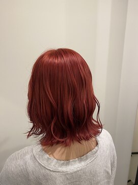 ユニコ(unico) ブリーチカラー/コーラルピンクカラー