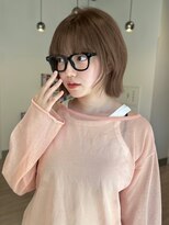 ユーフォリア 青山(Euphoria)&nbsp;20代30代ミニボブココアブラウン小顔美肌ストレート丸み