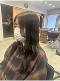 艶髪+韓国巻き髪
