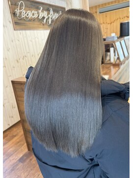 ピース(Peace) カラー＋カット＋髪質改善トリートメント