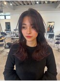 20代30代韓国風艶カラーココアブラウン