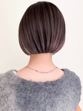 ゴカン バイ ジル ブラン 名古屋(Gokan by JIL BLAN) ハイライトバレイヤージュダブルカラーショートカット30代40代