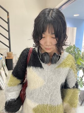 ウクラ バイ レシッド 池袋(uchla by rcid) ウェーブ×スパイラルパーマ