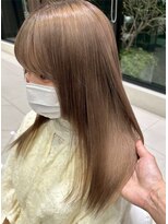 アース 大曽根店(HAIR&MAKE EARTH)&nbsp;ケアブリーチ＋ハイトーンカラー＋トリートメン