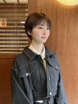 クヴェル バイ アーバン(KVELL by urban.)の写真/【名駅徒歩1分】スタイリッシュなボブスタイルが人気☆髪質・骨格を見極めて、旬ヘアで似合わせを叶えます