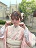 【人気★アンティーク】着物《レトロモダン》＋着付け＋無料へアセット＋小物