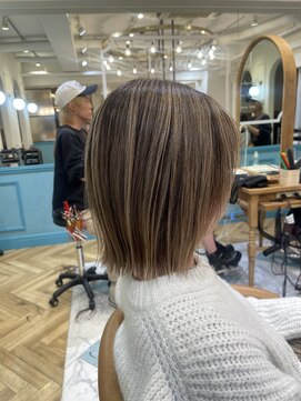 ロンドロゼ 池袋(Lond rose) メルティカラー似合わせカットウェーブミディアム縮毛矯正