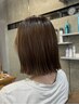 カット＋ストレート＋リタッチカラー　￥17600