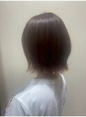 大人可愛いモテ愛され外ハネボブ*パールベージュ*20代30代