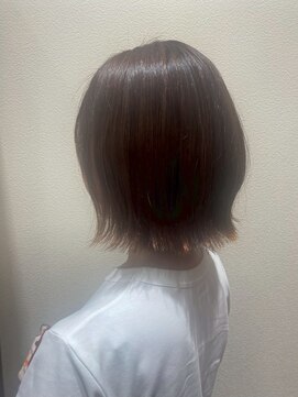 アクセ 大人可愛いモテ愛され外ハネボブ*パールベージュ*20代30代