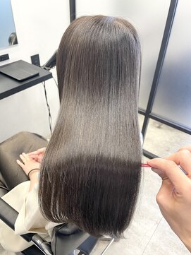 サロウィン 池袋(SALOWIN) 7トーングレージュ × 美髪ストレート #374