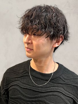 ヘアープロデュース ケー(HairProduceK) 夏カラー秋カラーツイストスパイラルパーマメンズフェザーパーマ