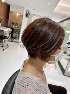 イメージア ボーノ相模大野店(IMAGE-A) 【相模大野カット】大人上品×ひし形ショートボブ