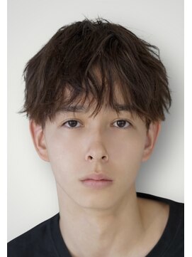 ゼンコー アオヤマ(ZENKO Aoyama) シースルーバング×ナチュラルパーマ【表参道/メンズ/パーマ】