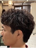 短髪パーマ【宮本郁弥】