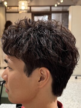 サンバイセライロ 千葉(SAN. by celilo) 短髪パーマ【宮本郁弥】