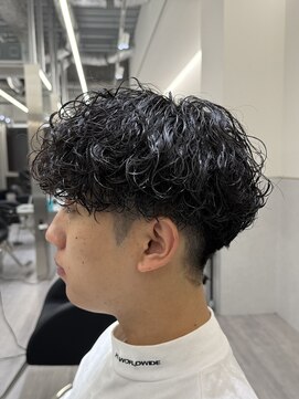 ビカムメンズヘアー 栄店(become men's hair) 波巻きパーマ/メンズパーマ／メンズ美容室