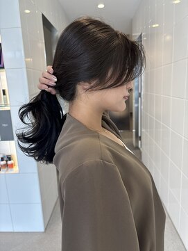 スノッブサンク(Snob ciNQ) 顔まわりカット/前髪カット/小顔バング/顔まわりレイヤー