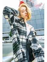 レゴ(REGO) #小顔黒髪クラゲヘアーオリーブグレーココアベージュ